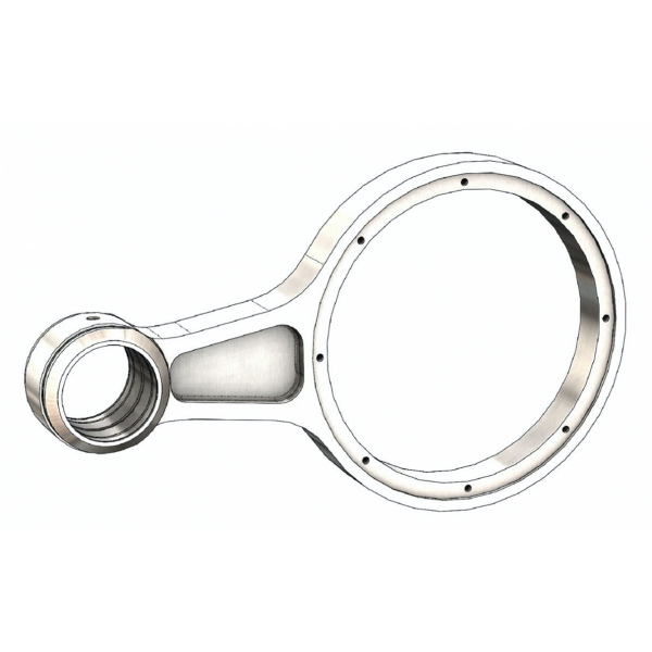 Connecting Rods COMPONENTS MADE DESIGN FOR "OIL & GAS" INDUSTRY T.M